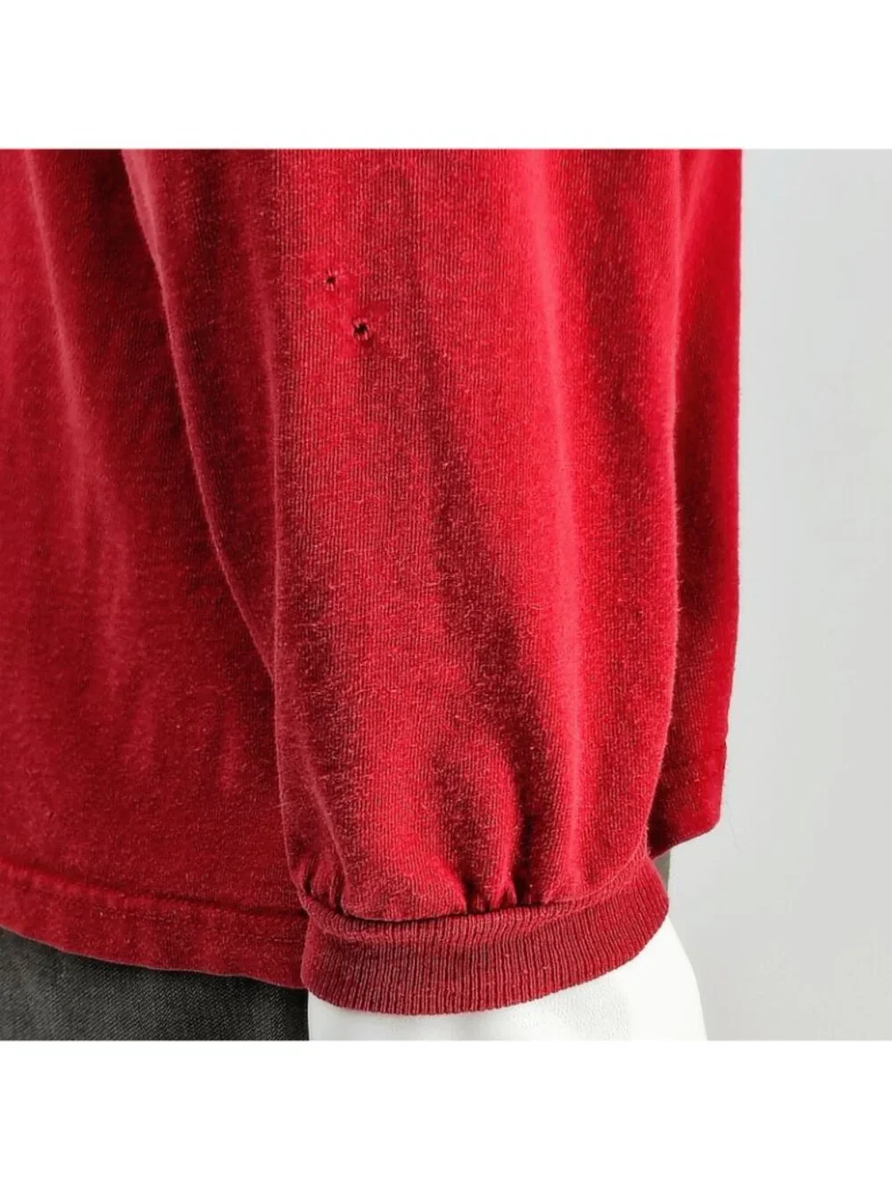 Adidas Real Salt Lake Logo Major League Soccer Red Long Sleeve Graphic Shirt (M)